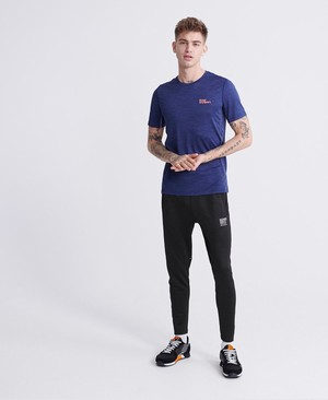 Superdry Training Férfi Sportruházat Fekete | EVRDG5371